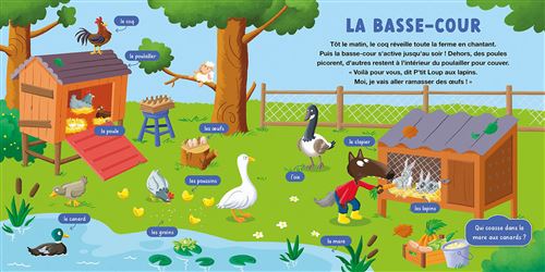 P'tit Loup - : Mon doc p'tit loup - la ferme