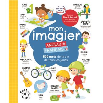 Imagier bilingue - mon imagier français-anglais