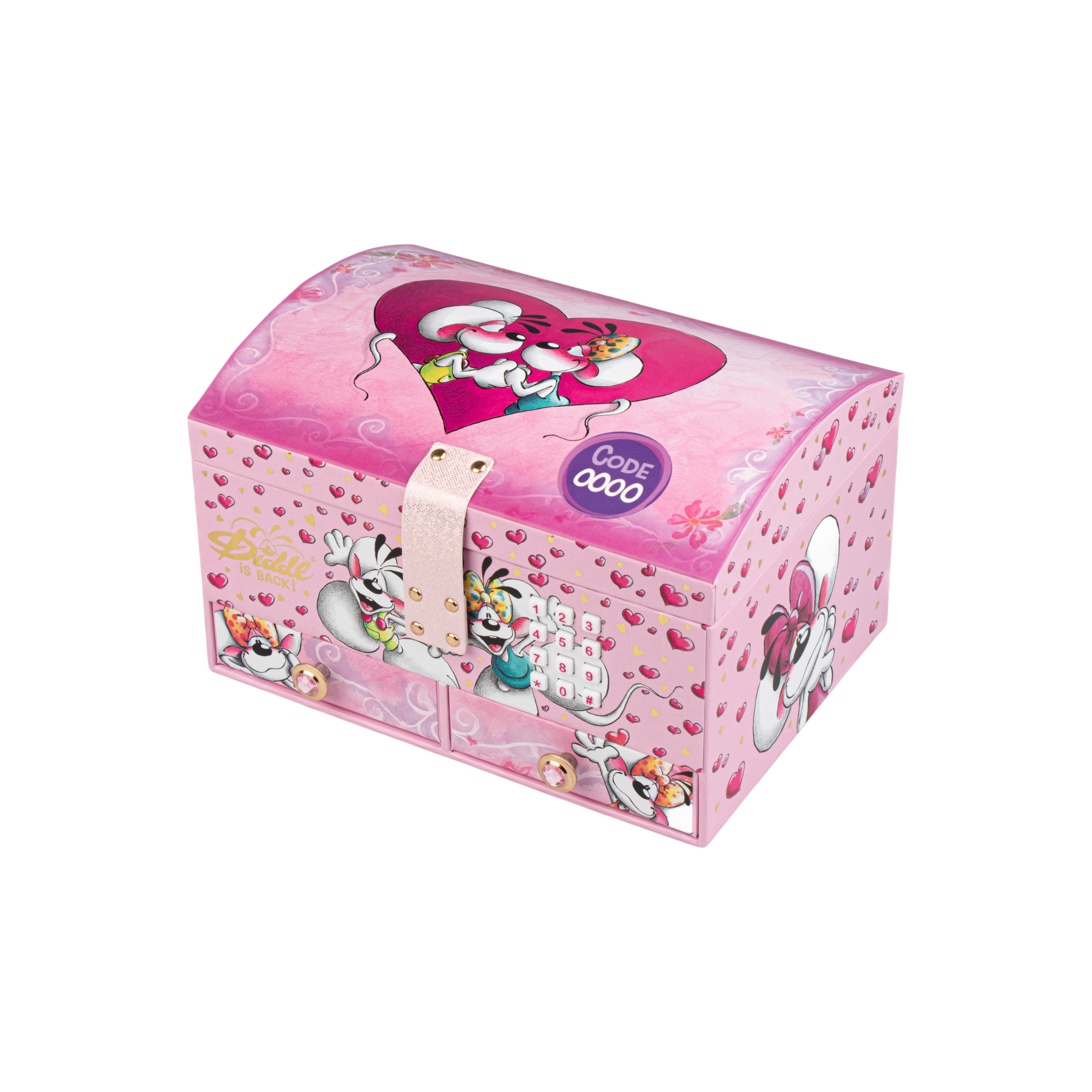 Coffret à Bijoux Digicode Diddl