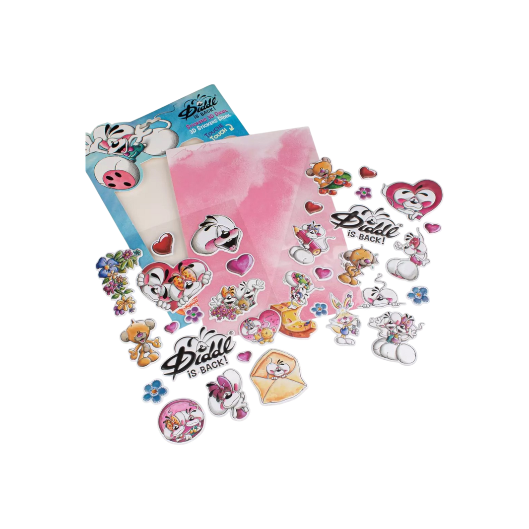 Stickers 3D Diddl Collection