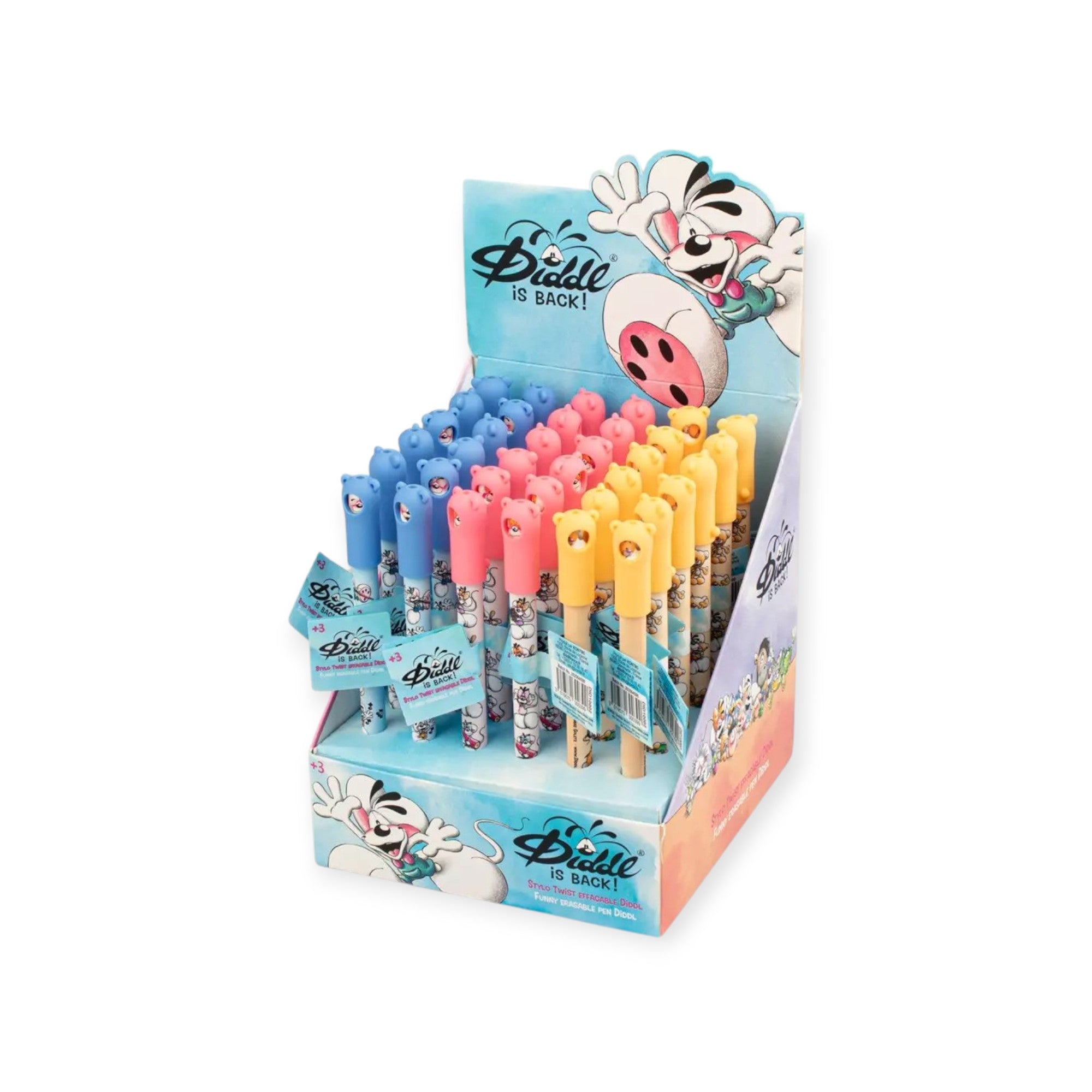 Stylo Twist Effaçable Diddl