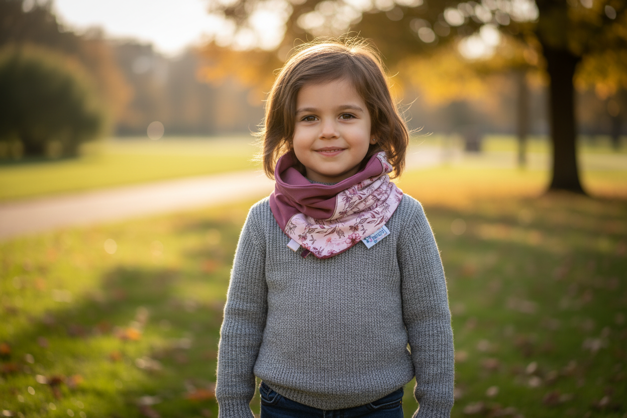 Snood triangle (Printemps)🧣