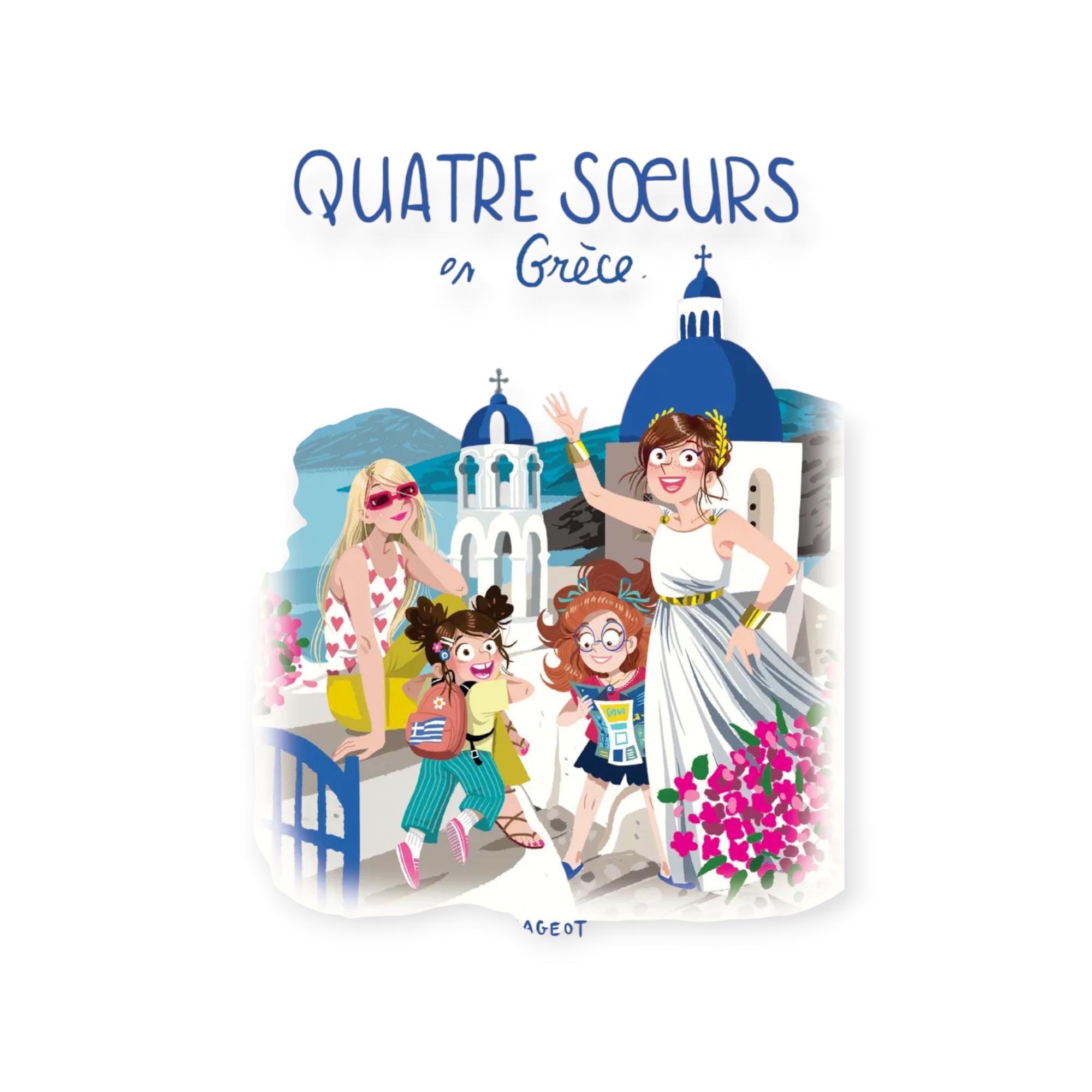 Quatre soeurs en Grèce