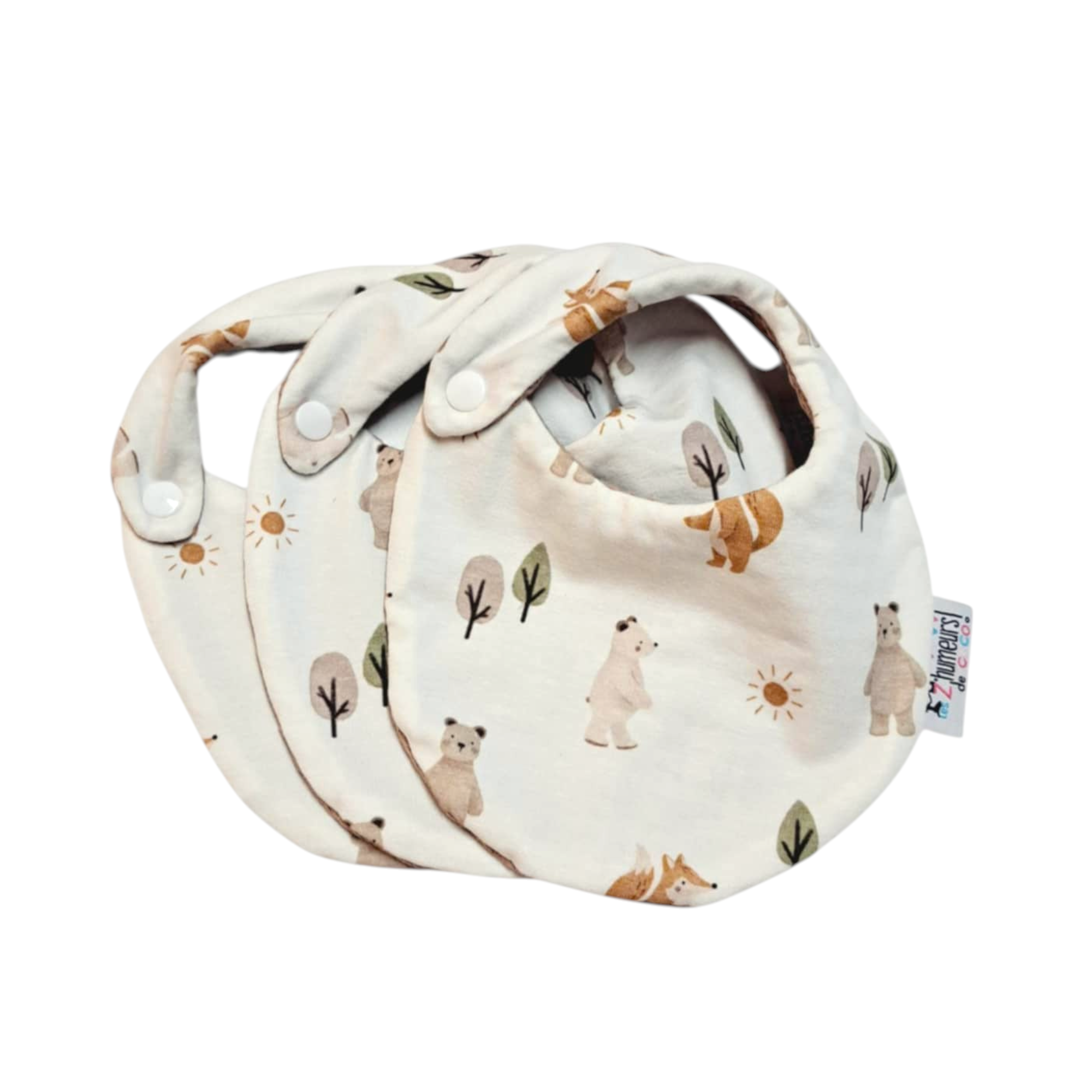 Lot de 3 bavoirs 🍼