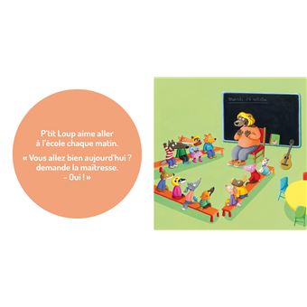 P'tit Loup - : P'tit Loup aime l'école