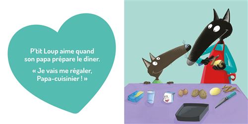 P'tit Loup - : P'tit Loup aime son papa