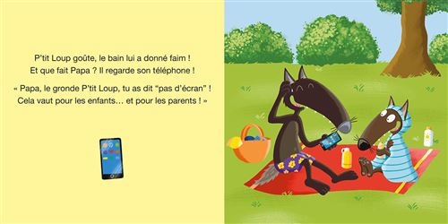 P'tit Loup - : P'tit Loup passe une journée sans écran