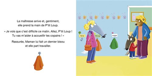 P'tit Loup - : P'tit loup ne veut pas aller à l'école
