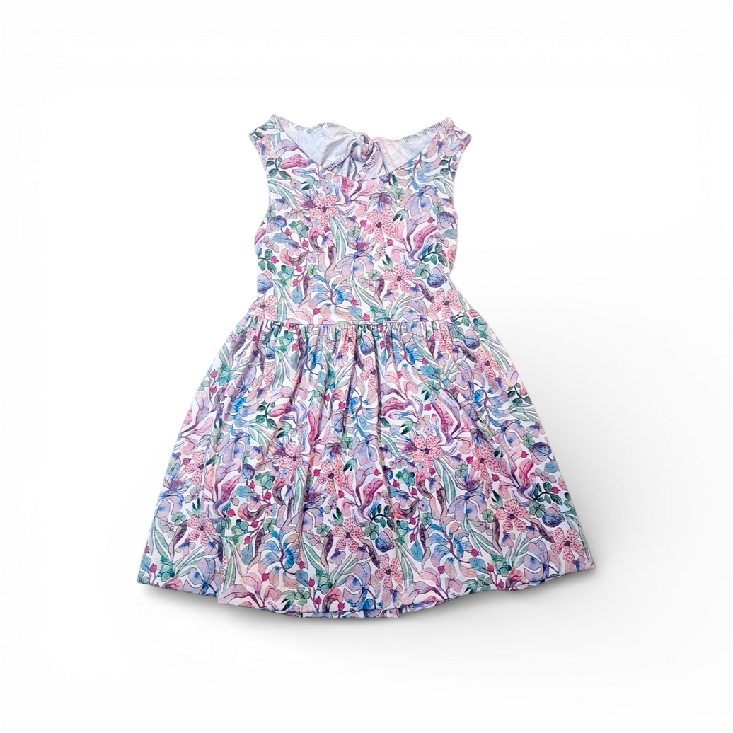 Robe Cocotte – Nœud au dos | Robe fille printemps été