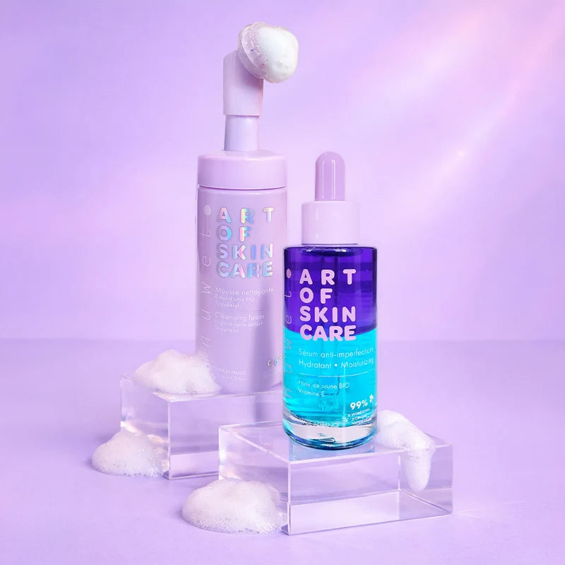 Mousse Nettoyante Visage BIO 140 ml - inuwet