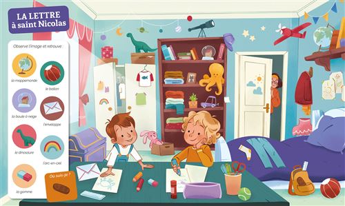 Cherche et trouve des tout-petits - Saint Nicolas