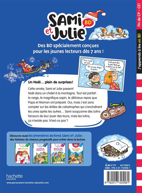 Sami et Julie BD - Un Noël .... plein de surprises ! Fin de CP-CE1