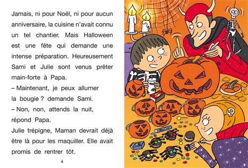 Sami et Julie fêtent Halloween – CE1