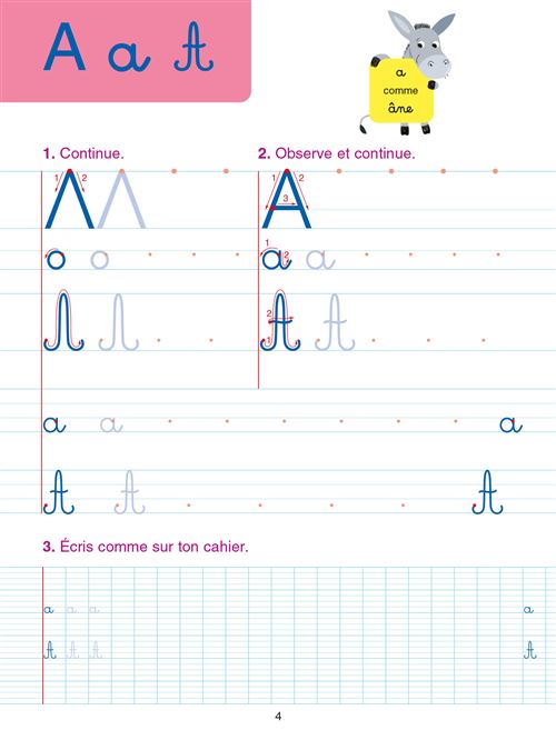 Sami et Julie Cahier d'écriture 6-8 ans