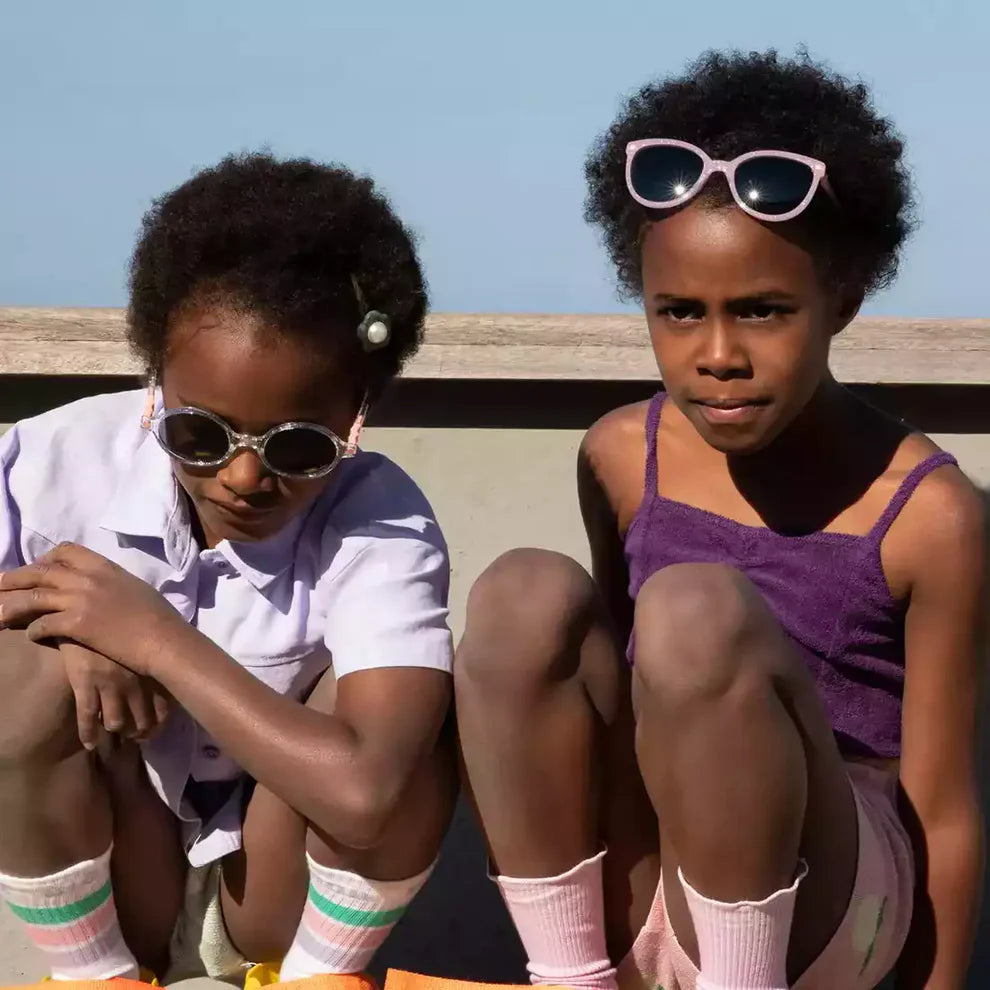 Lunettes de soleil Buzz - Rose Paillettes