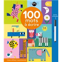 Tracer - effacer- recommencer - 100 mots à écrire