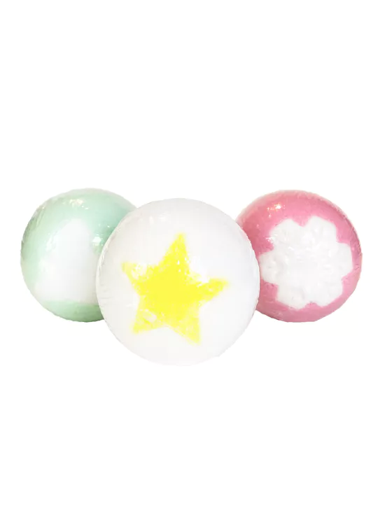 Lot de 3 bombes de bain de Noël 2025