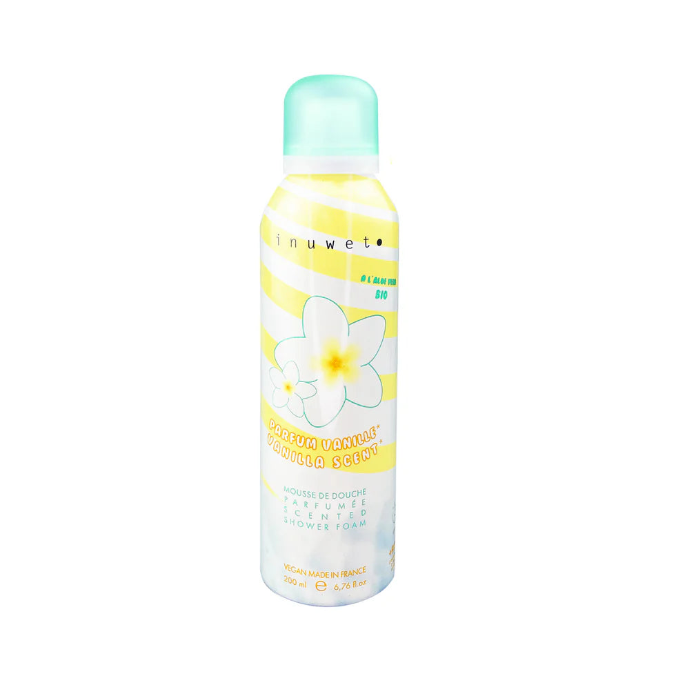 Mousse de douche blanche - Vanille