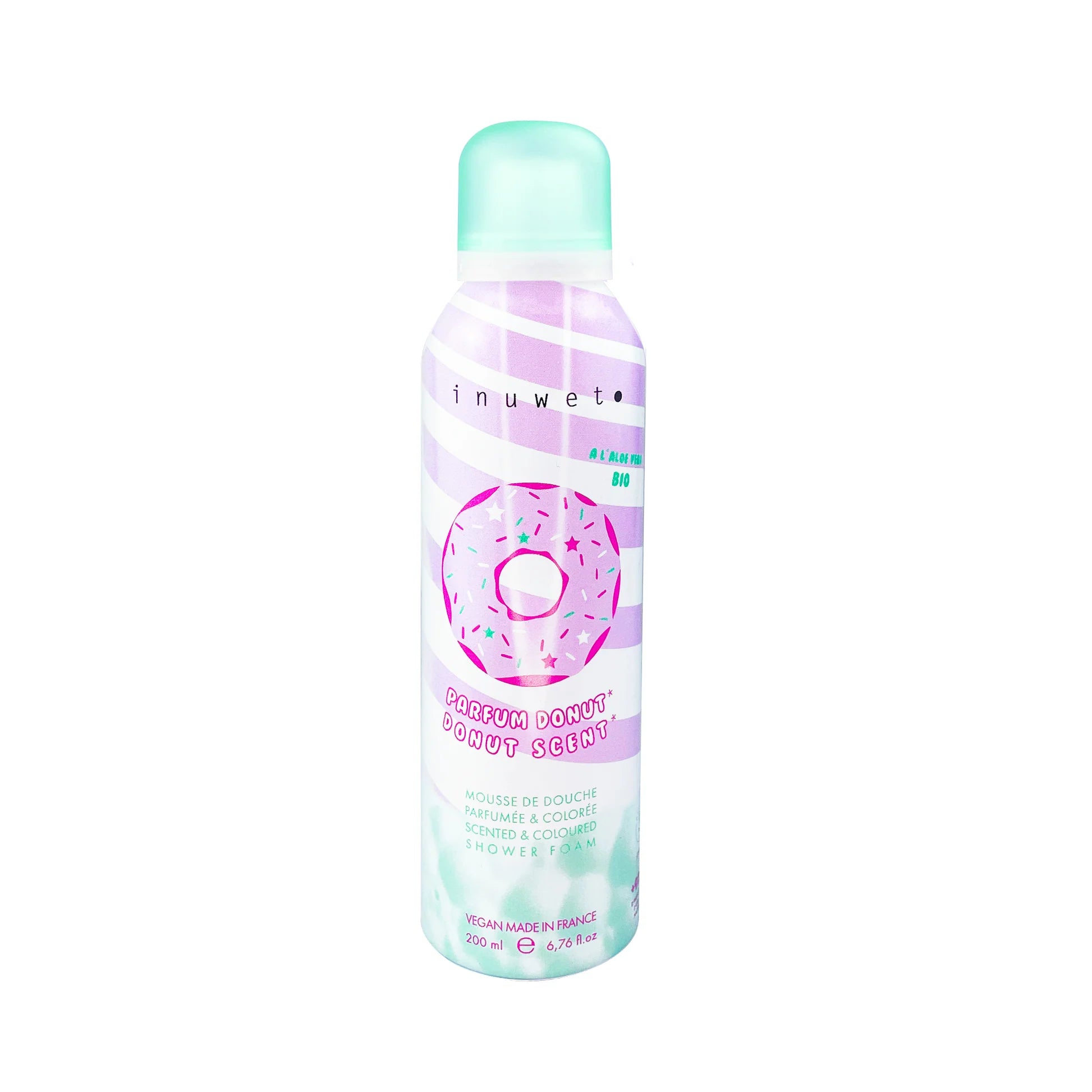 Coffret mousse de douche et accessoires " fun bath box" - Donuts