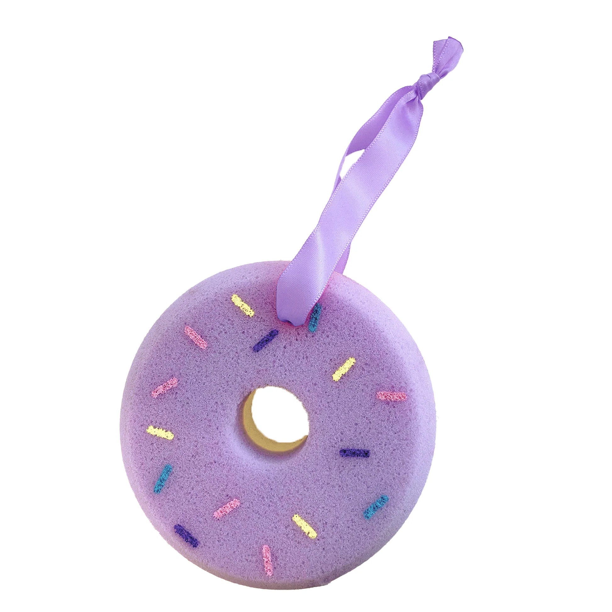 Coffret mousse de douche et accessoires " fun bath box" - Donuts