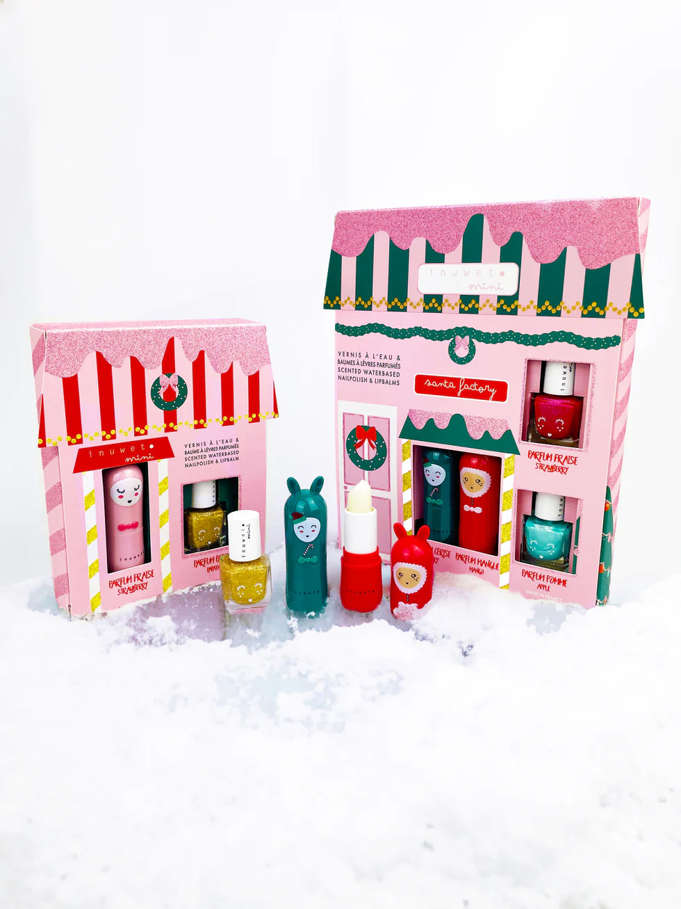 Charlotte House - 2 baumes lèvres + 2 vernis enfant