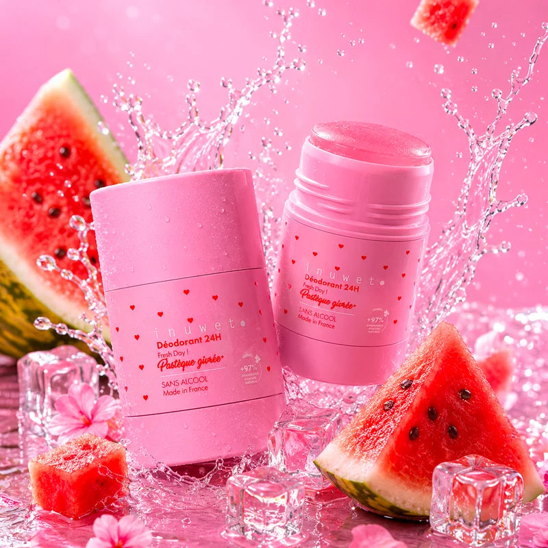 Déodorant Fresh Day Parfum pastèque givrée - Inuwet