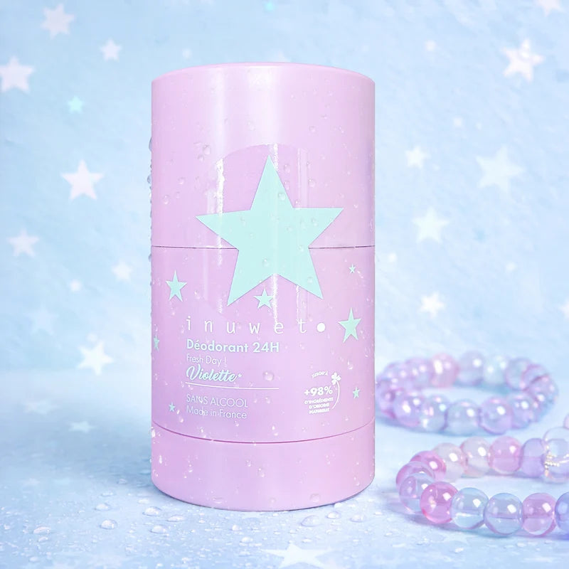 Déodorant Fresh Day Parfum violette - Inuwet