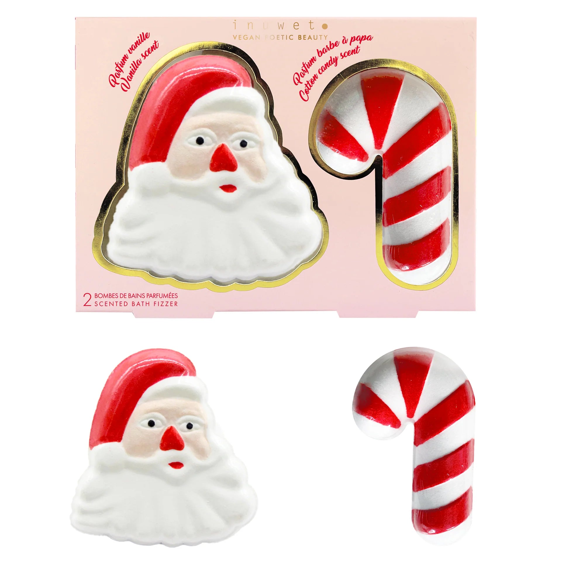 Santa Père Noël - 2 bombes de bain