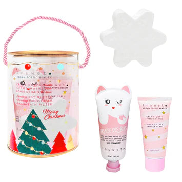 Coffret Snowball - Crème mains et corps et Fizzer