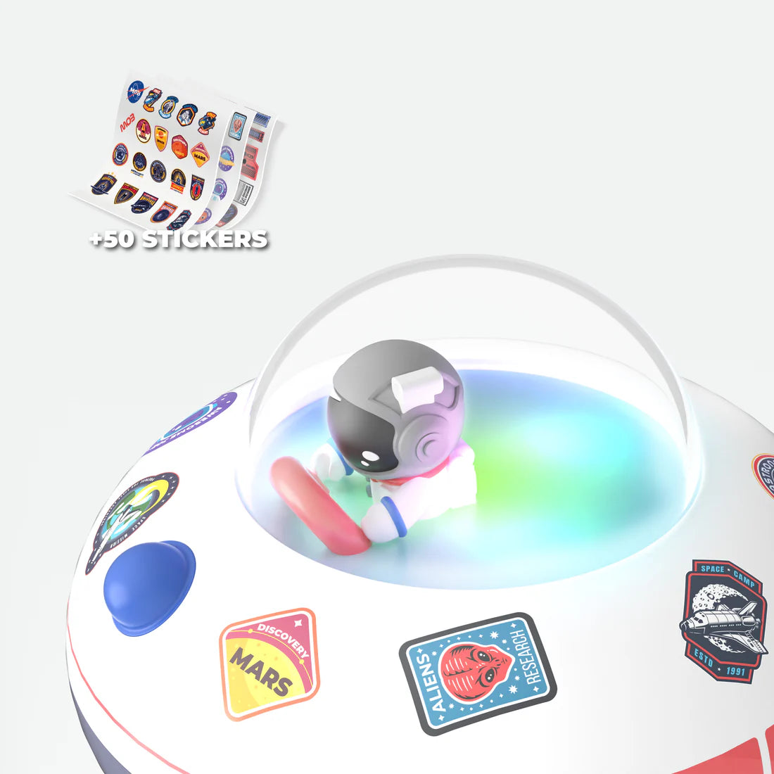 Cosmo bubbly - enceinte et veilleuse de l'espace