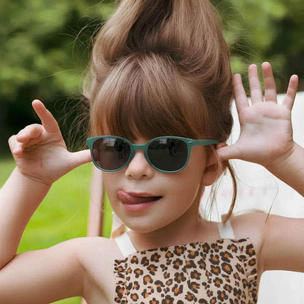 Lunettes de soleil Wazz - Vert Paon