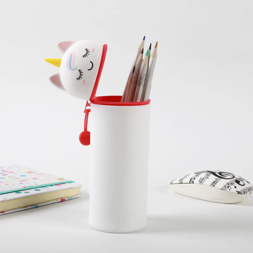 Trousse en silicone - Licorne