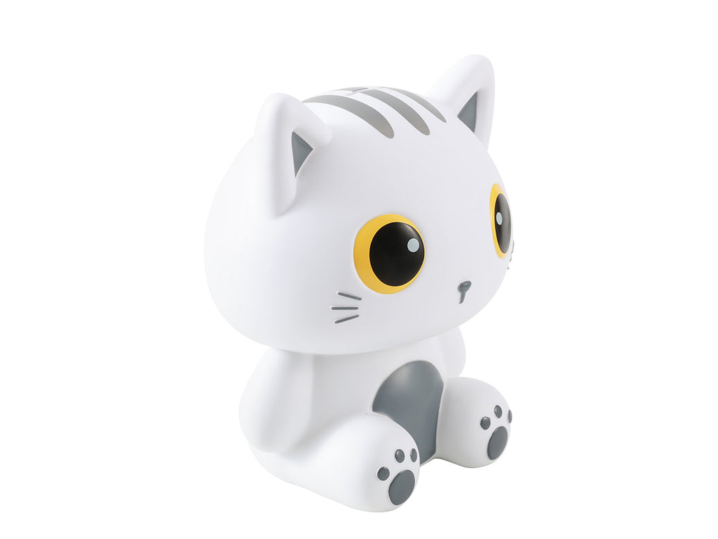 Tirelire géante CHAT BLANC