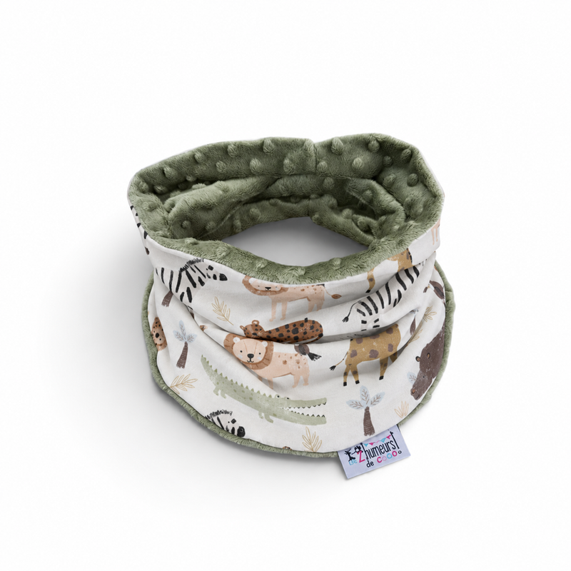 Snood triangle hiver enfant | Les Z’humeurs de Coco