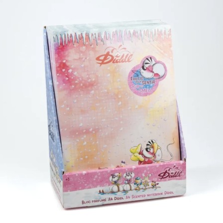 Bloc parfumé A4 – Collection Hiver - Diddl