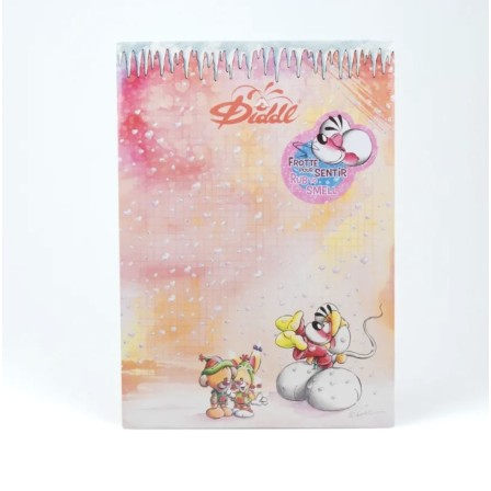 Bloc parfumé A4 – Collection Hiver - Diddl