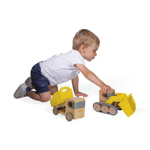 Camion Benne et Pelleteuse Bolid