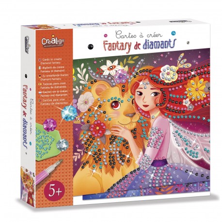 Cartes à créer "Fantasy de diamants"