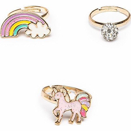 Bagues "Unicorn Rainbow"