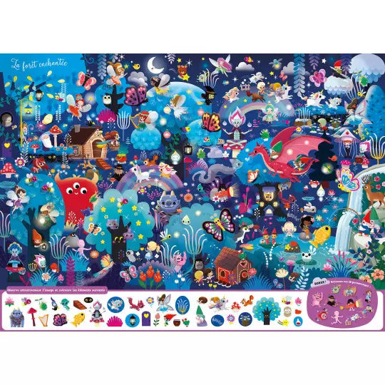 Cherche et trouve géant - Qui brille dans le noir !