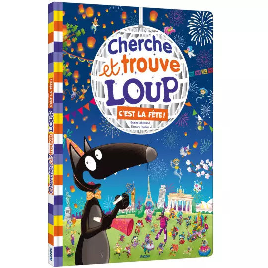 Cherche et trouve géant - Loup - C'est la fête !