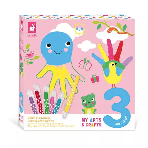 Coffret Créatif Dessin et Coloriage - 3 ans