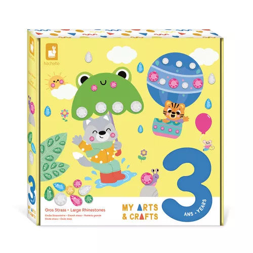 Coffret Créatif Gros Strass - 3 ans