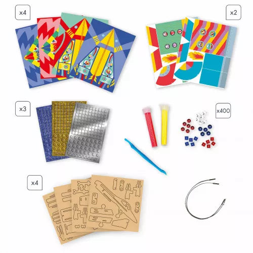 Coffret Créatif Multiactivités Aventuriers de l'Air