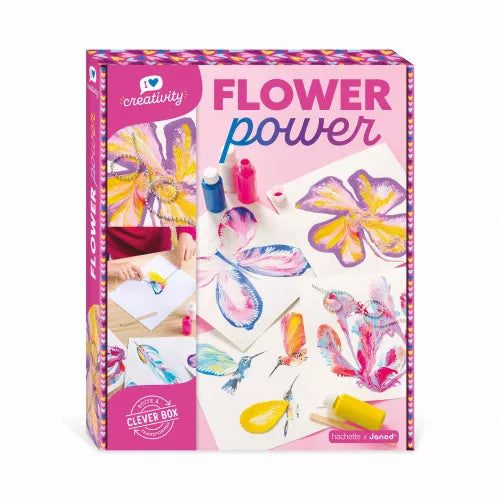 Coffret Créatif Peinture Flower Power