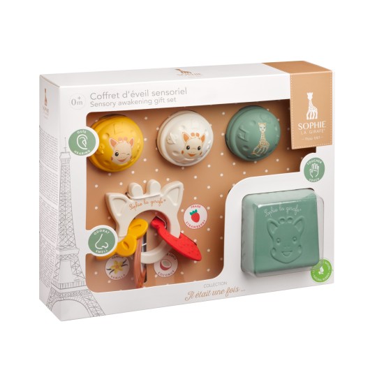 Coffret d'éveil sensoriel Sophie la girafe
