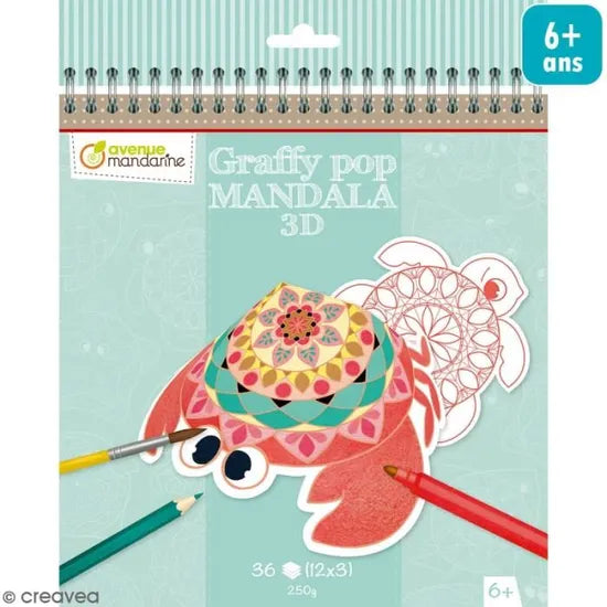 Graffy Pop Mandala 3D