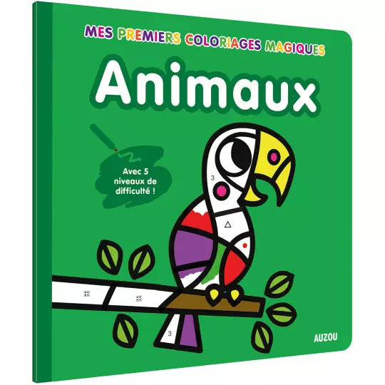 Mes premiers coloriages - Coloriages magiques animaux (coll. mes premiers coloriages)