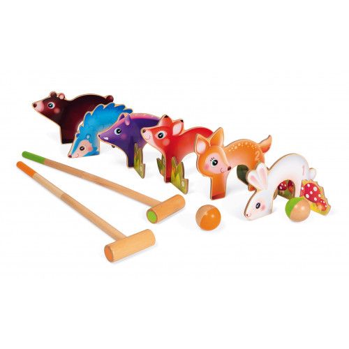 Croquet Animaux de la Forêt (bois)