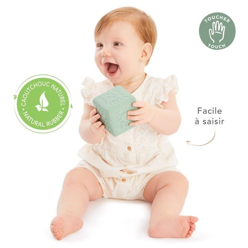 Cube aux textures - Sophie la girafe (Toucher)